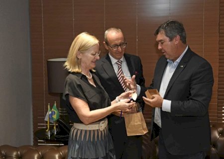 Oportunidades e dinâmica de crescimento em MS são apresentadas ao embaixador da Áustria no Brasil