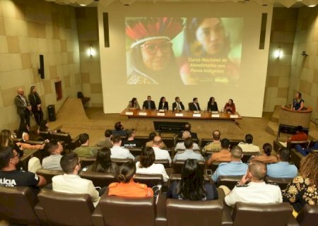 Sejusp participa de curso nacional sobre atendimento a povos indígenas em Brasília