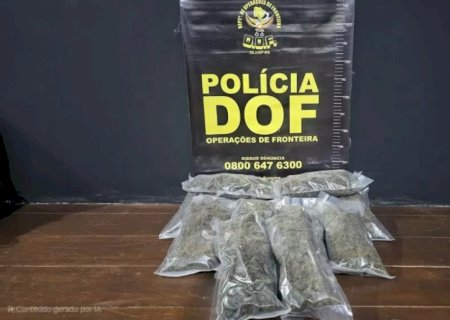 Adolescente é apreendido com skunk em ônibus que seguia para Caarapó