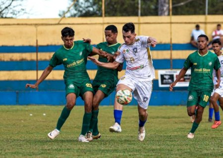 Campeonato Sul-Mato-Grossense Sub-20 teve três jogos no final de semana
