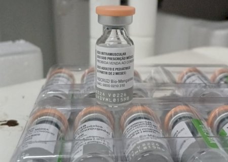Com mais de 50 mil doses recebidas, nova vacina contra meningite está disponível pelo SUS em todo o MS