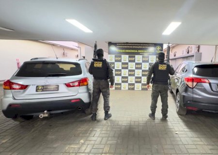 Veículos adulterados são apreendidos pelo DOF em Dourados