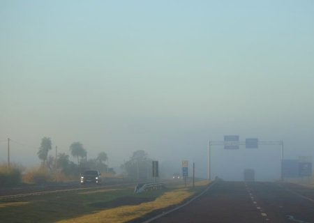 Frente fria derruba temperaturas no sul de MS e tempo seco predomina no fim de semana