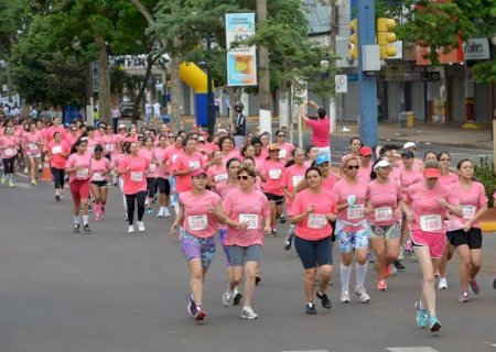 Prefeitura realiza Corrida 1º Mexa-se Por Elas  com foco na prevenção do câncer de mama
