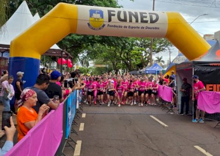 Corrida e Caminhada Rosa agitam Dourados em tarde de emoção, saúde e solidariedade