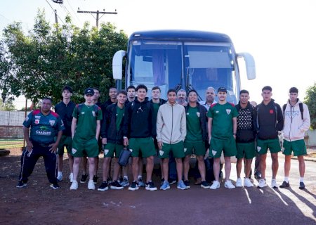 Operário A.C. embarca para estreia na Copa do Brasil Sub-20 contra o São Paulo FC