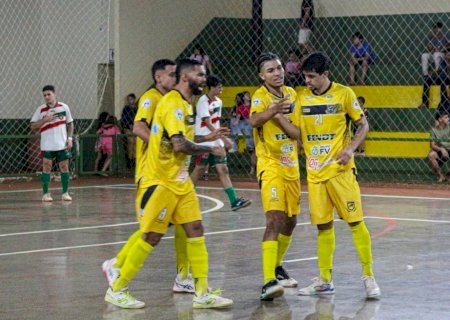 Juventude de Dourados vence Aral Moreira e fica a um empate da final do Estadual de Futsal