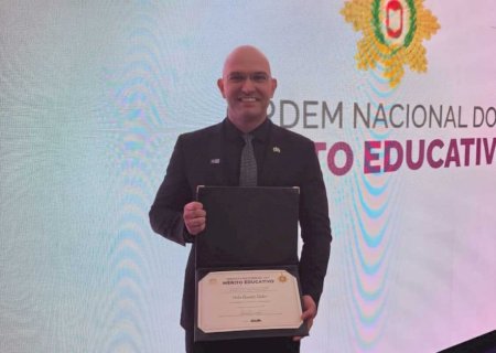 Educação pública de MS é reconhecida em honraria pelo Governo Federal