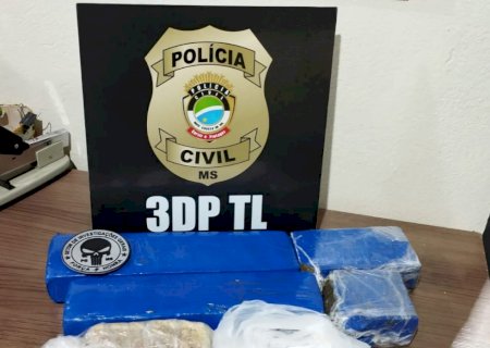 Polícia Civil prende quatro pessoas por tráfico de drogas e associção para o tráfico em Três Lagoas