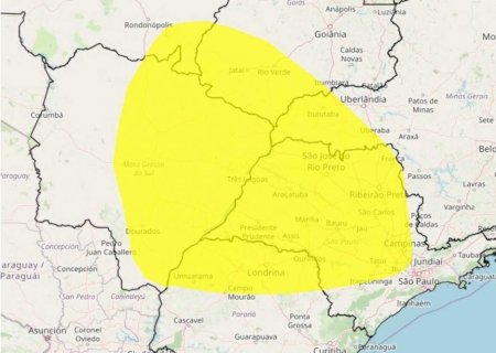 Alerta amarelo! Inmet avisa baixa umidade nesta sexta e sábado em Mato Grosso do Sul