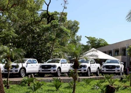 Estado entrega 14 caminhonetes a munic&iacute;pios para refor&ccedil;ar combate a endemias