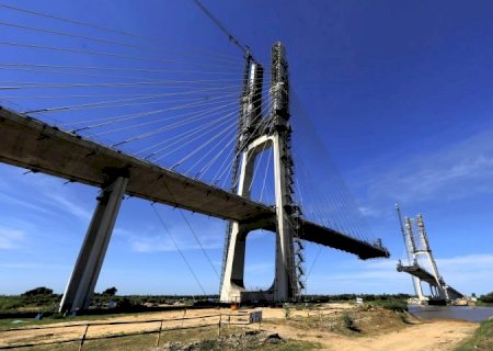 Ponte Internacional da Rota Bioceânica entra na fase final com “beijo” entre os lados previsto para maio de 2026