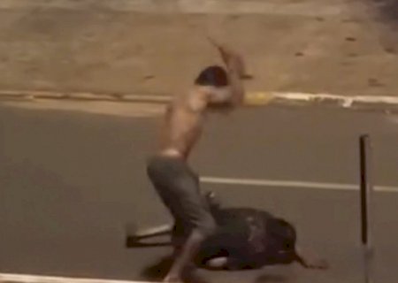 Homem fica em estado grave após ataque com barra de ferro e estilete durante briga em Caarapó