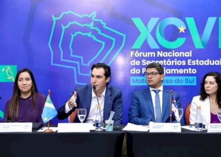 MS reúne 25 estados e encerra Fórum Nacional que debate o futuro do planejamento público do país