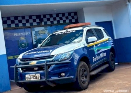 Homem é detido pela PM após ameaçar funcionários de restaurante em Caarapó