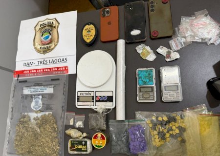 Polícia Civil prende acusado de violência doméstica e tráfico de drogas em Três Lagoas