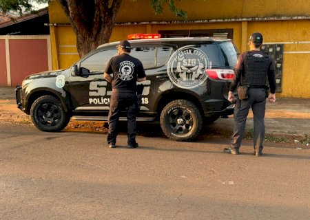 Polícia Civil prende evadido do sistema prisional que praticou furtos a estabelecimentos comerciais em Dourados