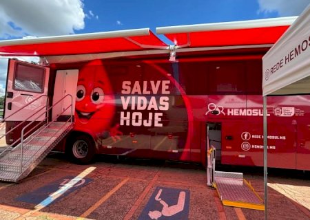 Hemosul Móvel leva coleta de sangue a Iguatemi e Naviraí na rota de abril