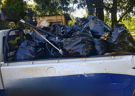 Prefeitura retira 20 toneladas de lixo na Reserva Indígena e reforça combate à Chikungunya