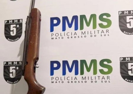 Polícia Militar prende homem por violência doméstica e apreende armas em fazenda no Pantanal em Rio Verde