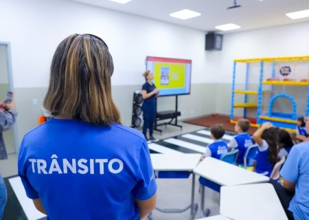 Prefeitura de Maracaju intensifica ações do Maio Amarelo com palestras educativas nas escolas