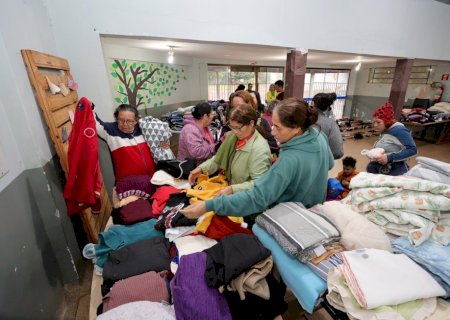 Campanha do Agasalho já supera marca de 2025 com entrega de mais de 13 mil peças