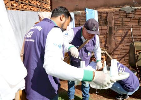Prefeitura vistoria mais 1.507 imóveis e encontra 7 focos do Aedes aegypti