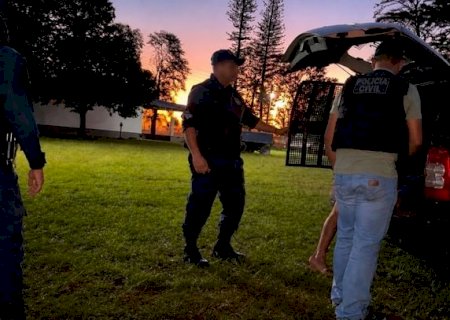 Suspeito de dispensar crack durante fuga em Caarapó é capturado em Juti