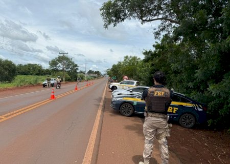 PRF reforça fiscalização durante feriado em Mato Grosso do Sul