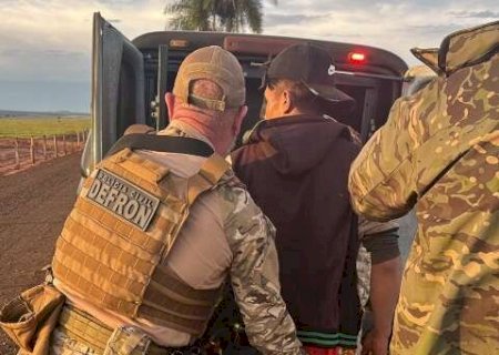 Foragido condenado por homic&iacute;dio &eacute; preso durante opera&ccedil;&atilde;o na fronteira