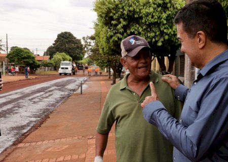 Prefeitura avança com obras de reconstrução do asfalto no BNH 4º Plano