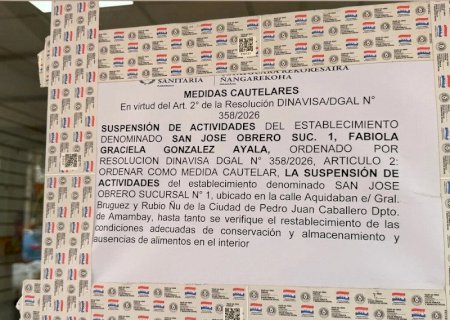 Operação fecha 11 farmácias em Pedro Juan por venda irregular de remédios para emagrecer