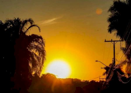 Mato Grosso do Sul tem alerta de calor de 42&deg;C e umidade do ar abaixo dos 20%