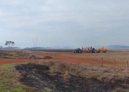 Tempo seco reforça alerta para incêndios e preservação da palhada nas áreas agrícolas