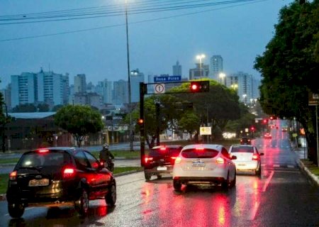 Segunda-feira ser&aacute; marcada por frio, chuva e vento forte em Mato Grosso do Sul
