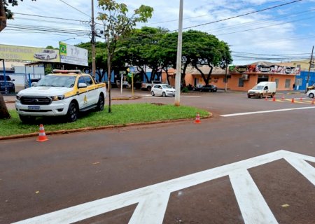 Prefeitura intensifica sinalização viária para reduzir acidentes em cruzamentos