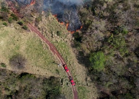 Sob influência do El Niño, MS mantém prevenção e atendimento aos incêndios florestais