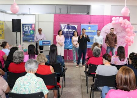 Prefeitura faz ação do Outubro Rosa com foco na saúde, proteção à mulher e empreendedorismo